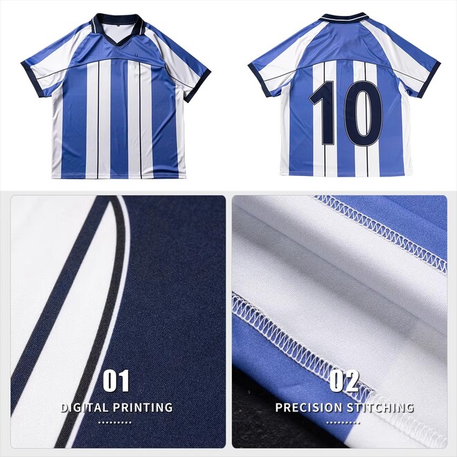 Quick Dry Short Sleeve Soccer Jersey