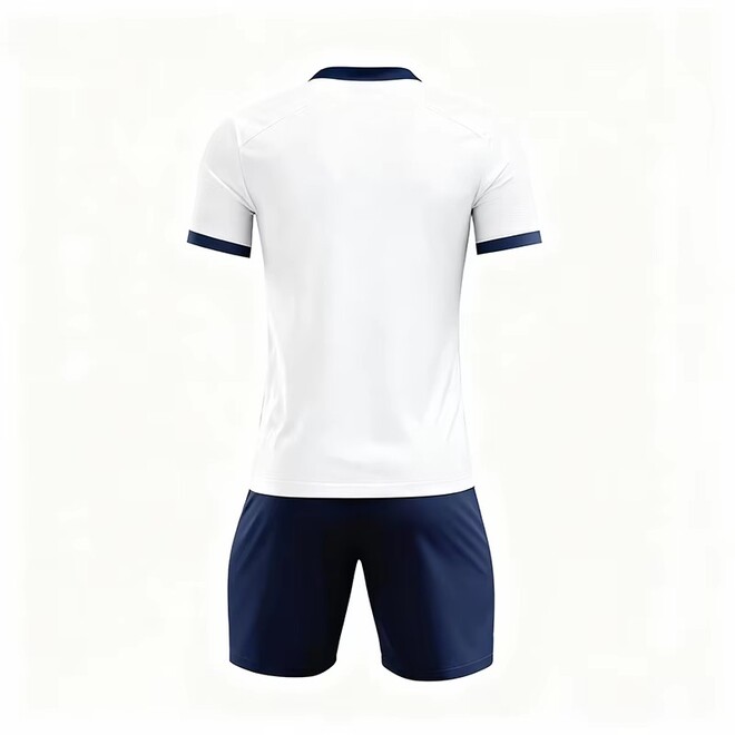 Color Blocking U Neck Soccer Jersey Set