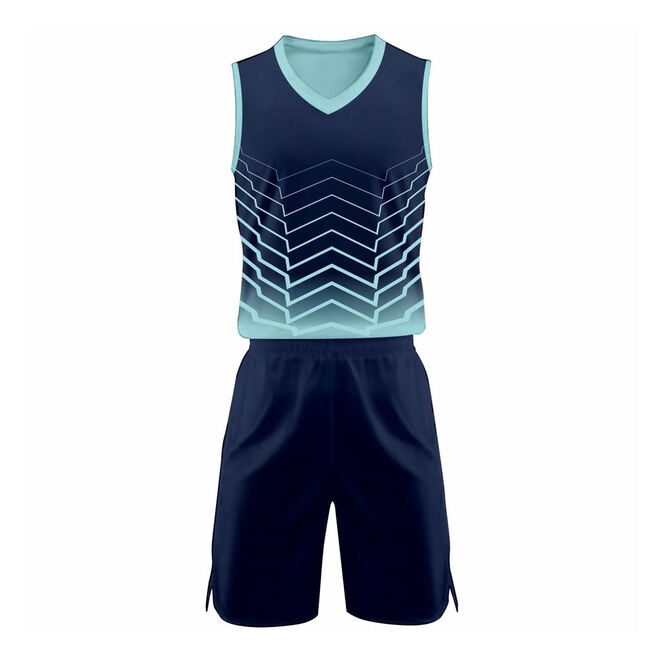 Breathable Anti Bacterial Quick Dry Printed Basketball Uniform Set