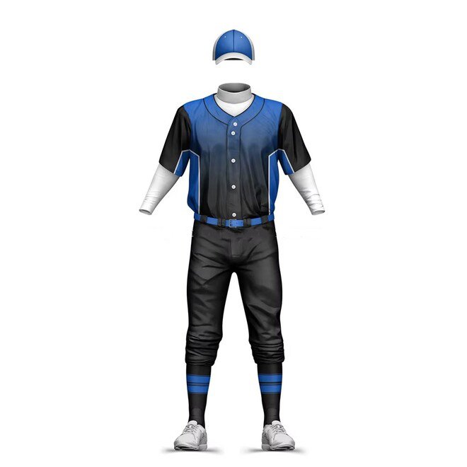 High Quality Printing Trendy Baseball Jersey Sets with Hat Set