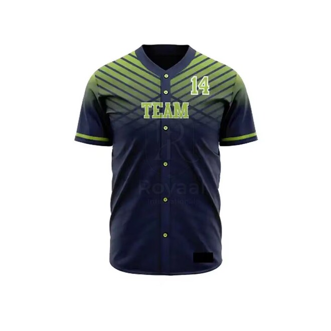 Customized Team Uniforms Breathable Baseball Jersey Set