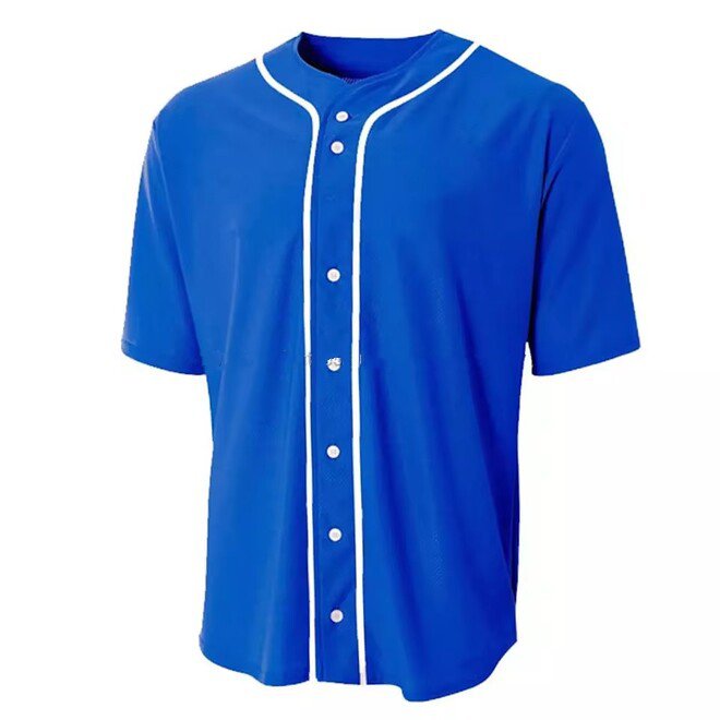 Breathable Plus Size Baseball Uniform Jerseys for Men