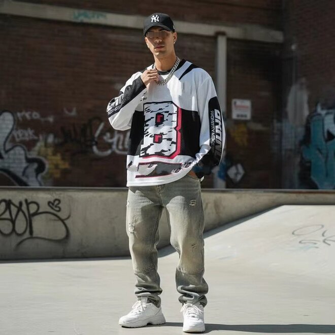 Trendy Baseball Quick Dry Boxy Jersey