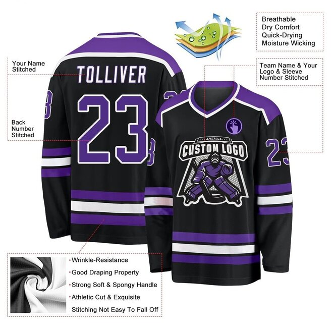 Custom Polyester Ice Hockey Jersey