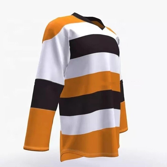 Striped Ice Hockey Jerseys for Men