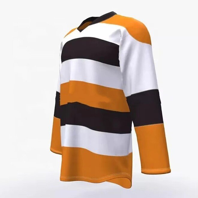 Striped Ice Hockey Jerseys for Men