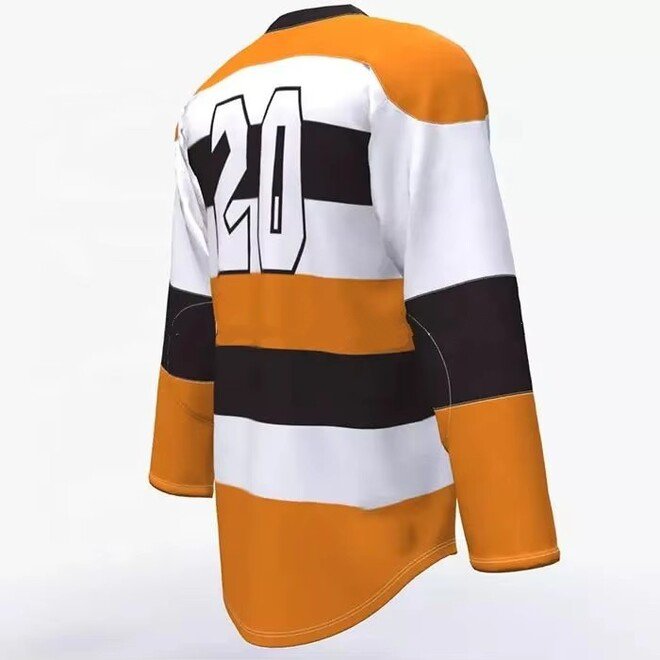 Striped Ice Hockey Jerseys for Men
