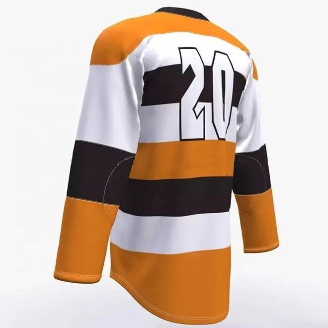 Striped Ice Hockey Jerseys for Men