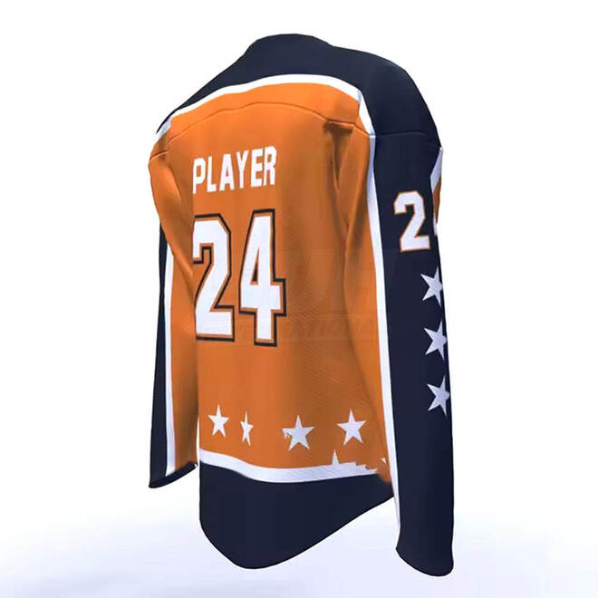 Breathable Lightweight Plus Size Quick Dry Ice Hockey Jersey