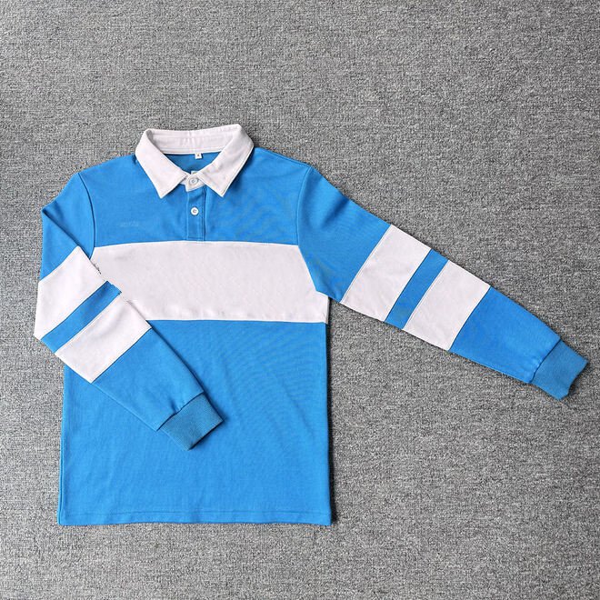 Eco Friendly Cotton Embroidery Patch Rugby Jersey