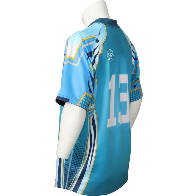Rugby Uniforms with Four Needles and Six Threads Smooth Fabric Rugby Team