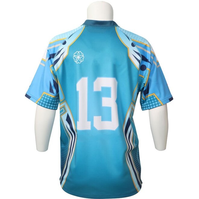 Rugby Uniforms with Four Needles and Six Threads Smooth Fabric Rugby Team